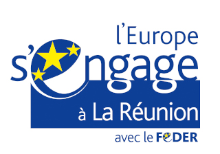 LOGO EUROPE ENGAGE REUNION COULEUR FEDER